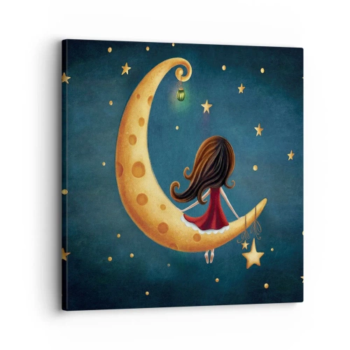 Vászonkép - Egyszer volt… - 30x30 cm