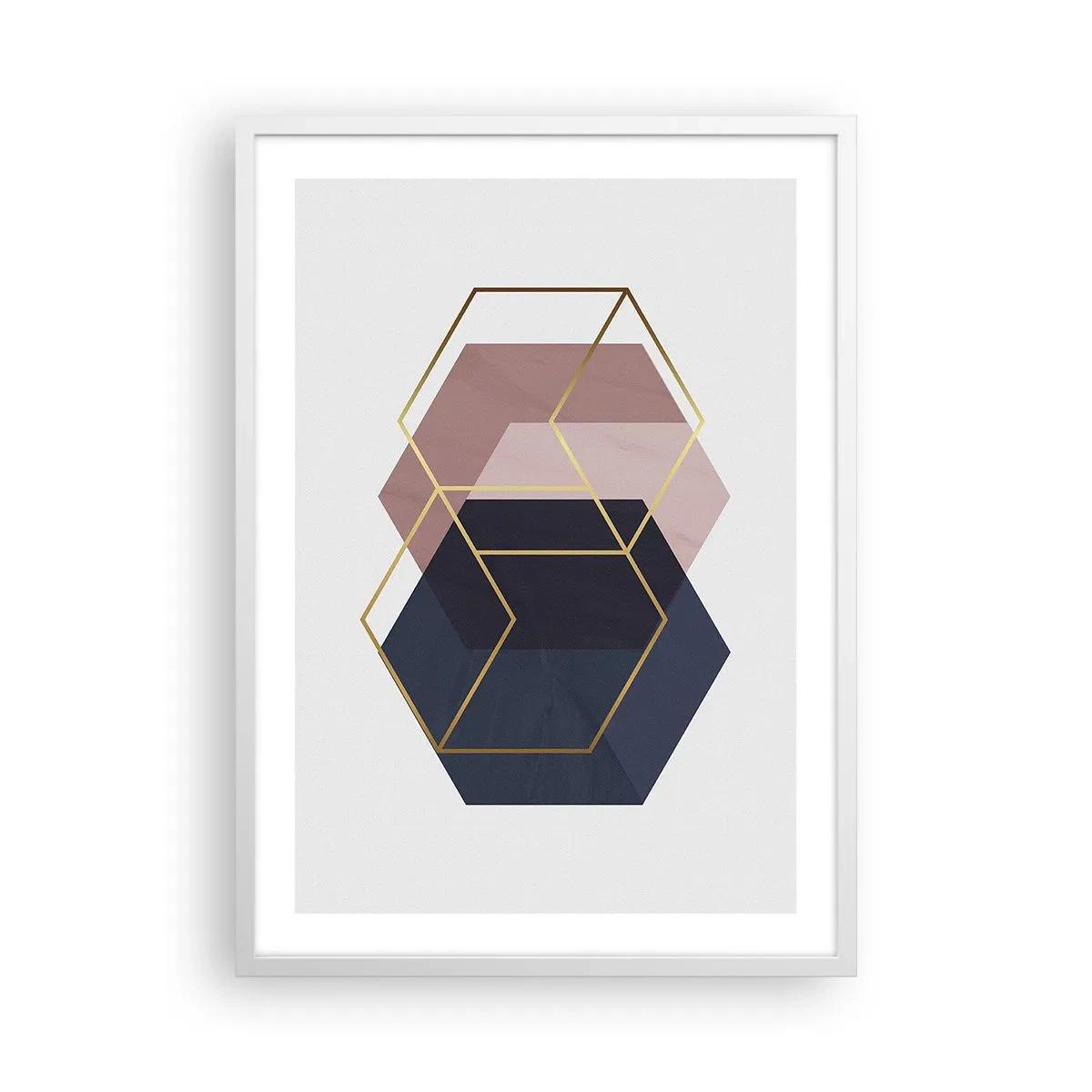 Poszter fekete keretben - Az egyszerűség ereje - 50x70 cm