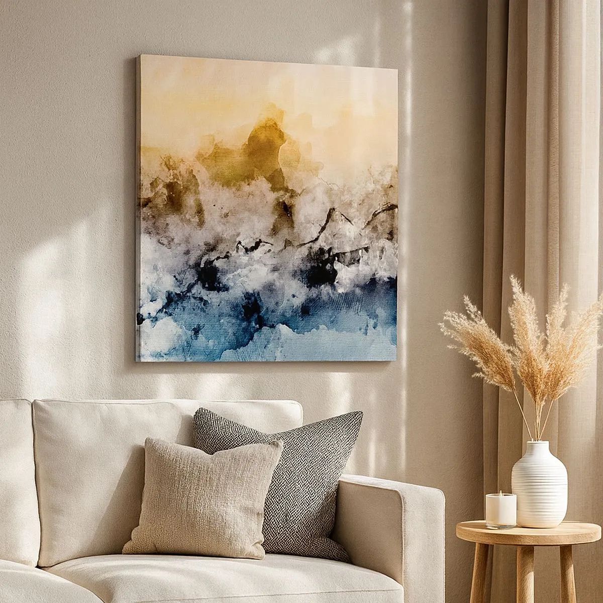 Vászonkép - Ködfelhőbe fulladt - 30x30 cm