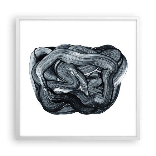 Poszter fekete keretben - Ez nem olyan egyszerű - 60x60 cm