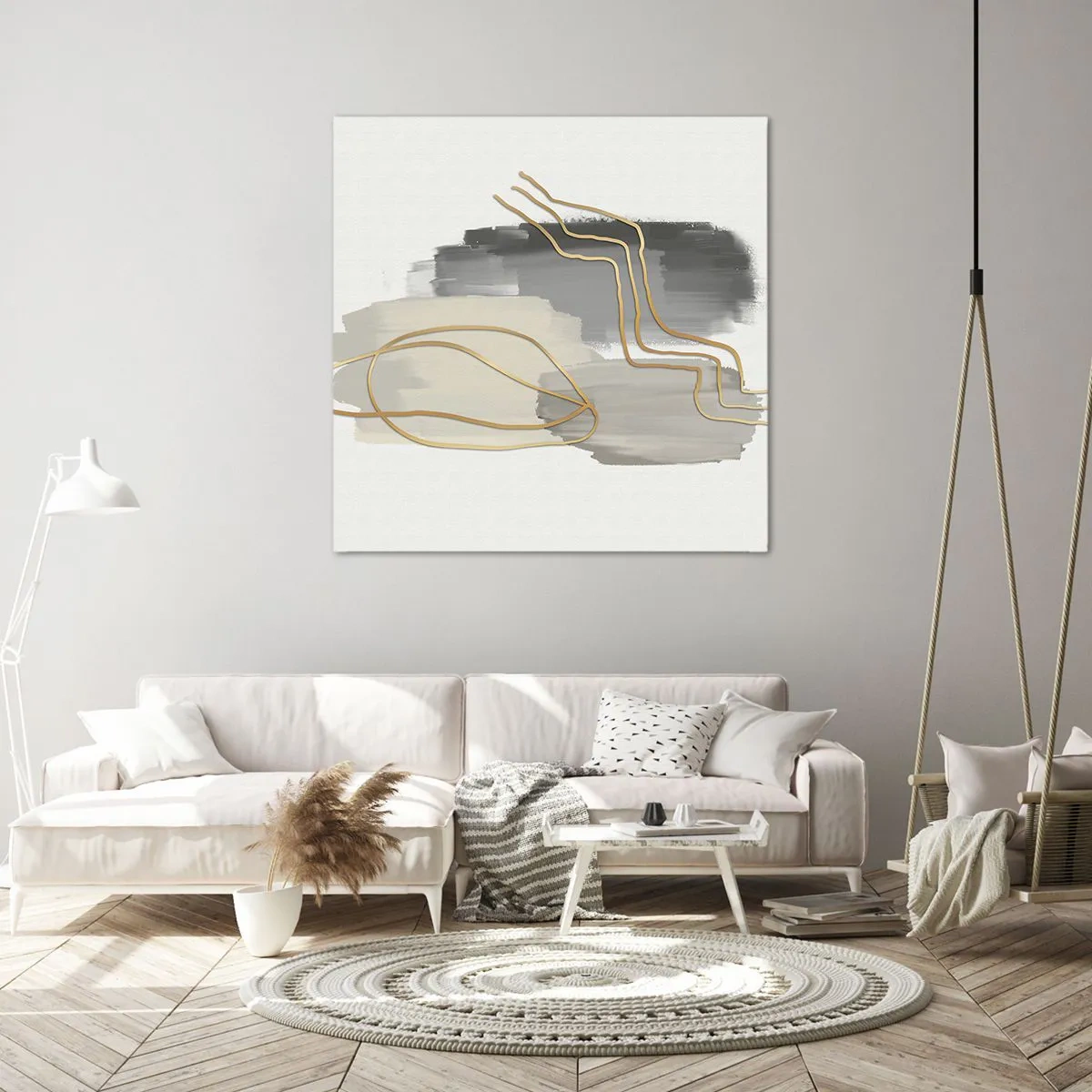 Vászonkép - Létezés és mozgás - 70x70 cm