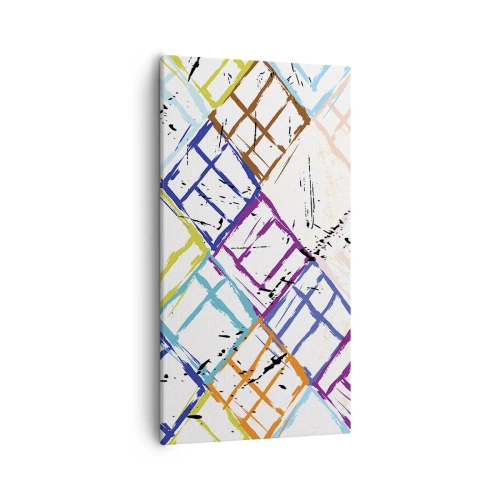 Vászonkép - Bérelhető cellák - 55x100 cm