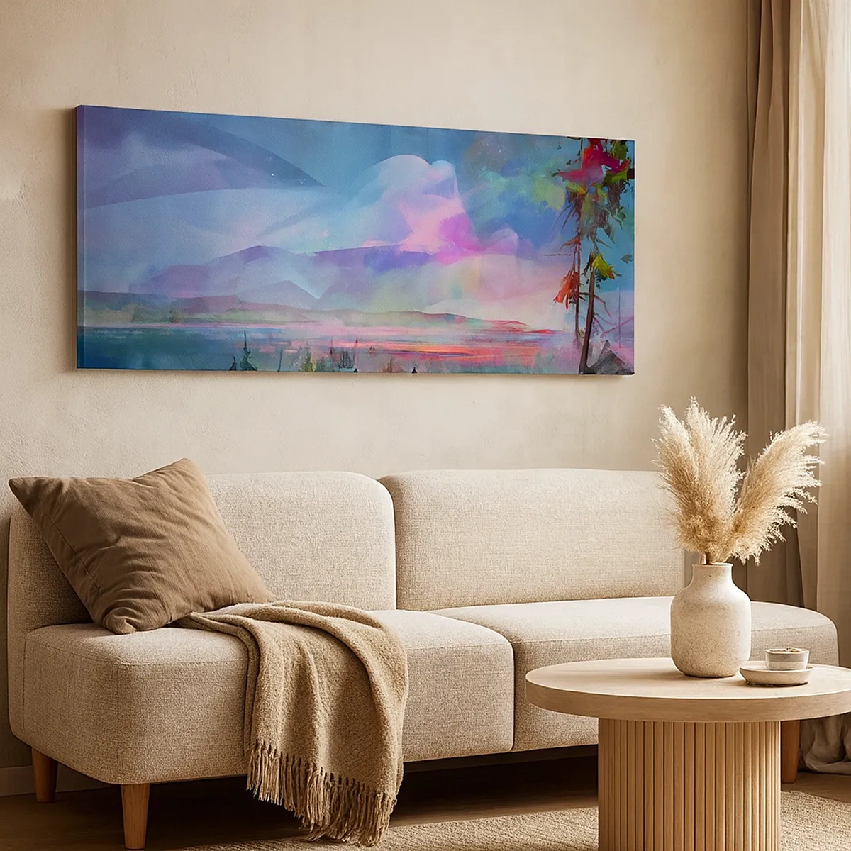 Vászonkép - Jóindulatú ég alatt - 30x30 cm