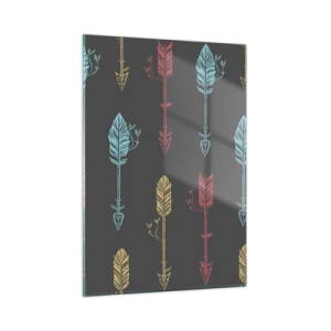 Üveg kép - Rendben - 50x70 cm