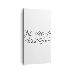 Vászonkép - Tényleg, hidd el... - 65x120 cm