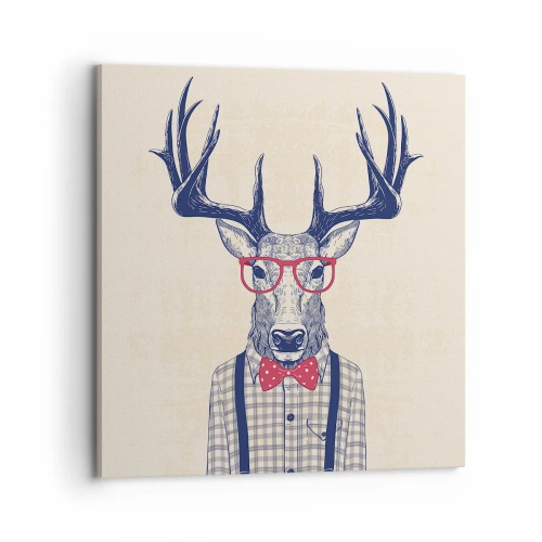 Vászonkép - Mókás extravagancia - 70x70 cm