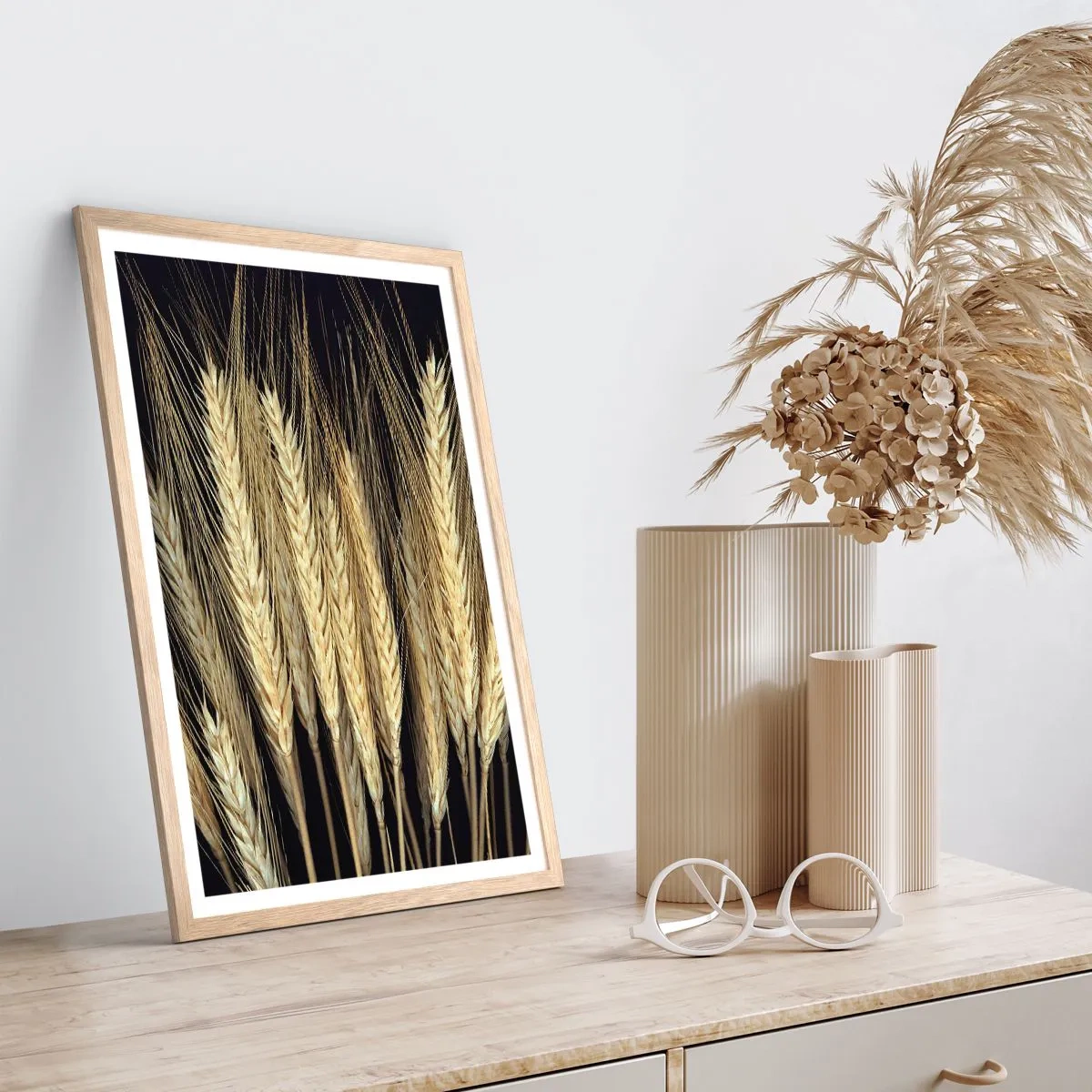 Poszter világos tölgy keretben - Rusztikus varázslat - 70x100 cm