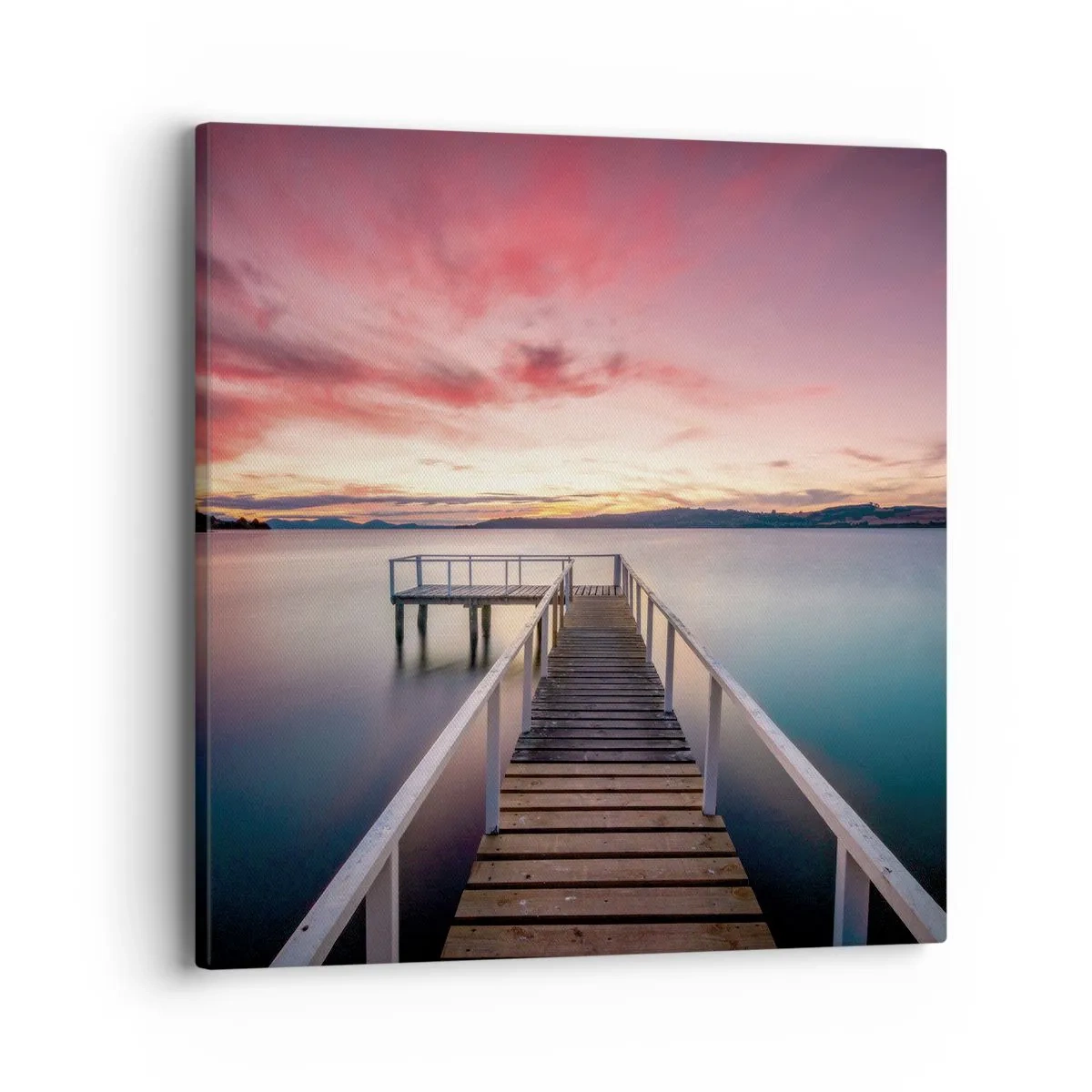 Vászonkép - Az este szelíd lángja - 40x40 cm