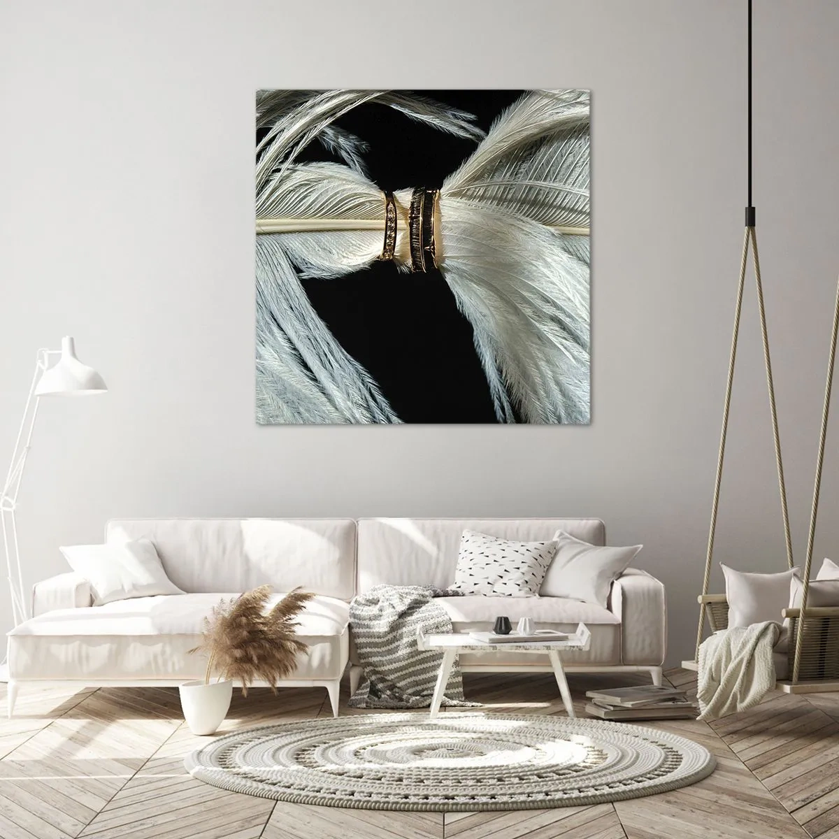 Vászonkép - ...és nem hagylak el... - 60x60 cm