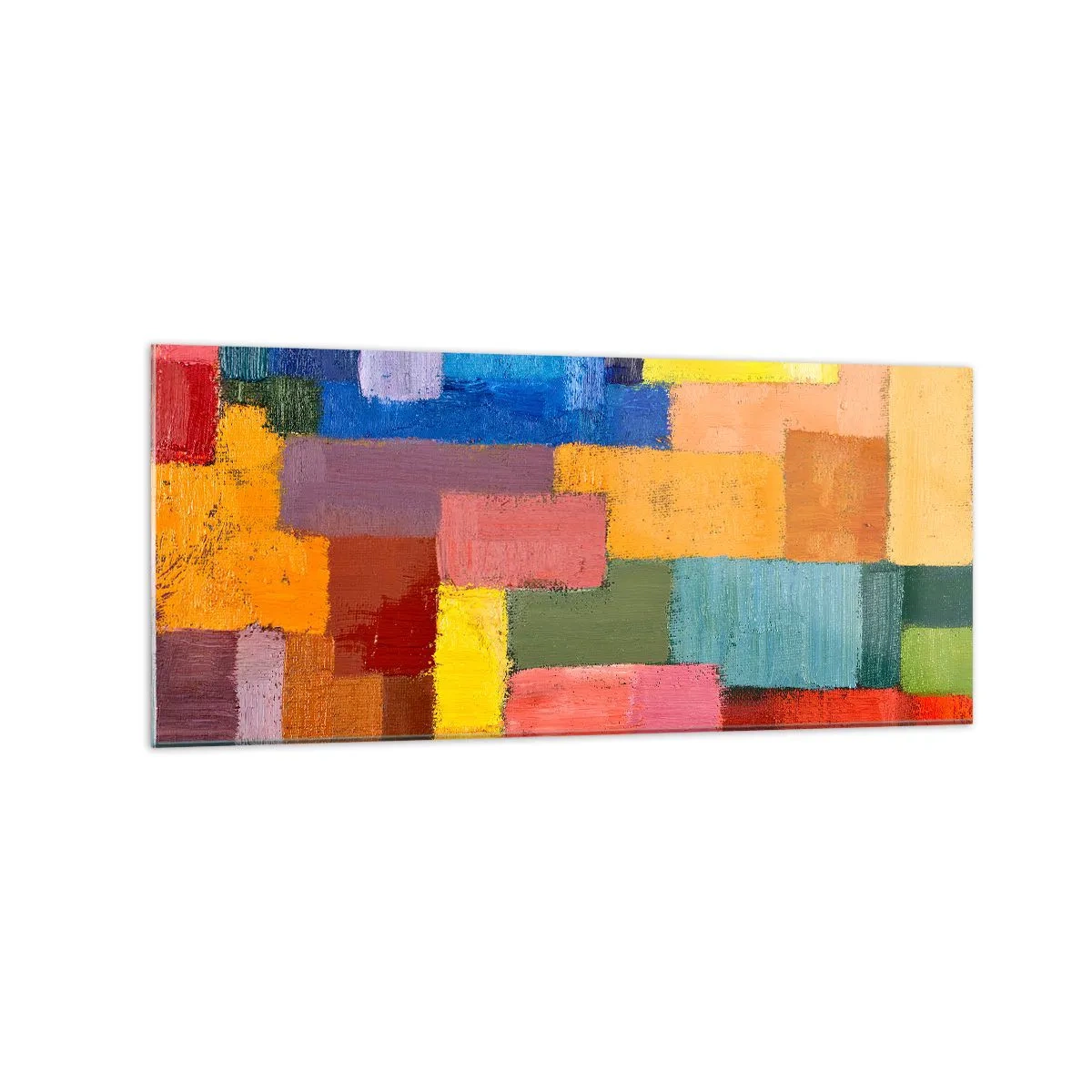 Üveg kép - Mindegyik más, mindegyik színes - 120x50 cm