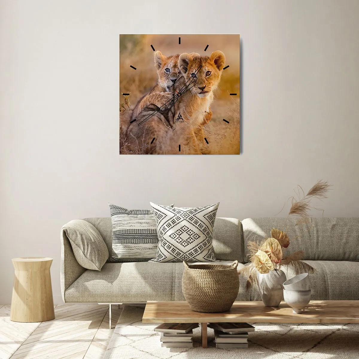 Falióra, Óra - Ne zavarni! Szórakozunk - 30x30 cm