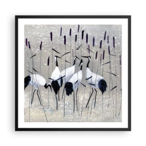 Poszter fehér keretben - A sajátjaik között - 60x60 cm