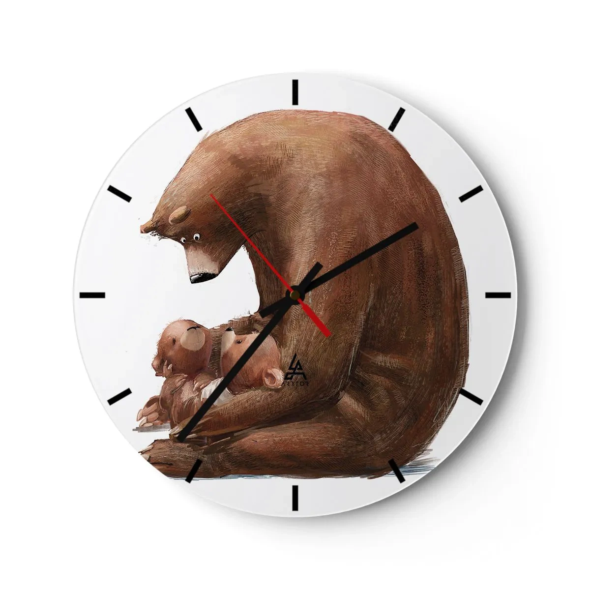 Falióra, Óra - Szép álmokat gyerekek - 40x40 cm