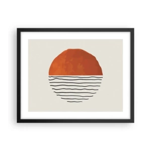 Poszter fehér keretben - Japán hangulatban - 50x40 cm