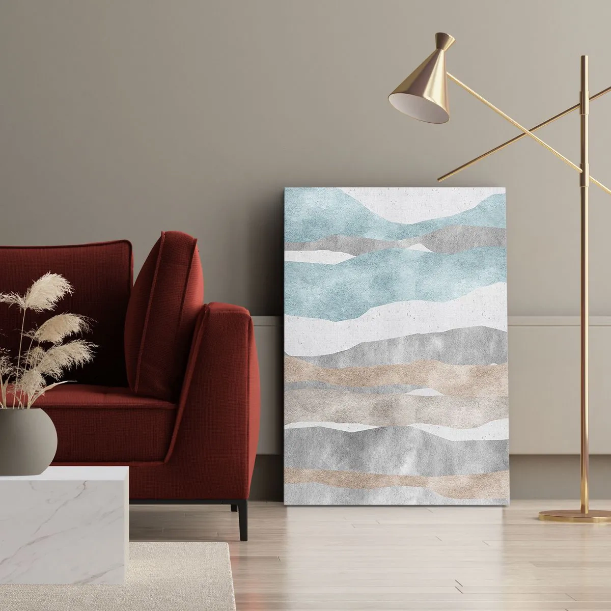 Vászonkép - A meghittség tanulmánya - 70x100 cm