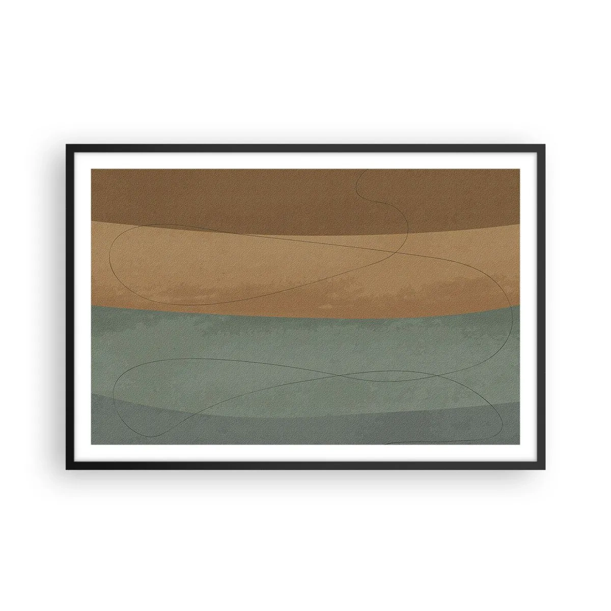 Poszter fehér keretben - Vízszintes kompozíció - 91x61 cm