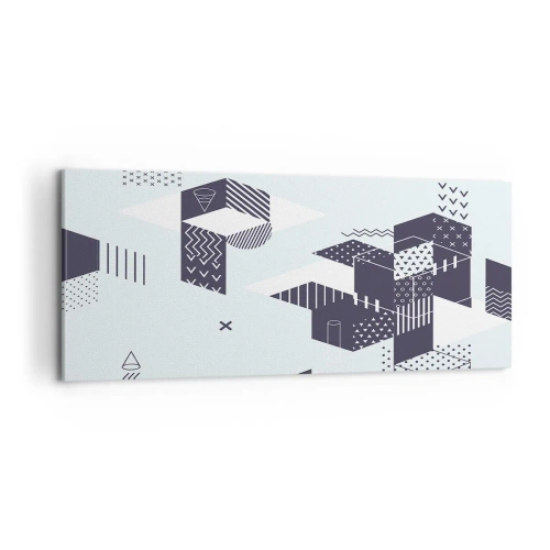 Vászonkép - Lélekben a matematika - 100x40 cm