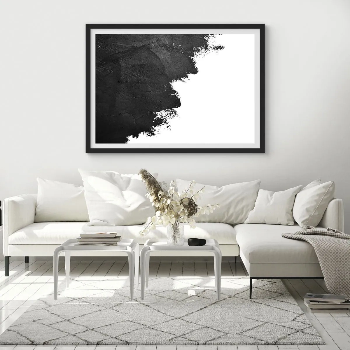 Poszter fehér keretben - Elemek: föld - 50x40 cm