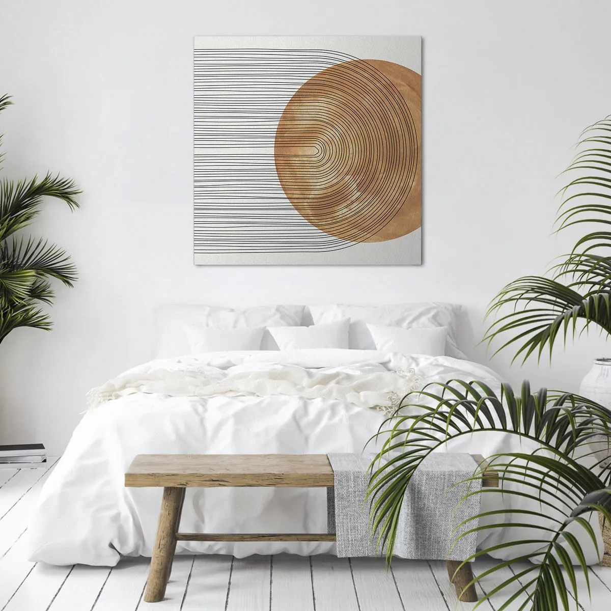 Vászonkép - Egy napsütéses kompozíció - 40x40 cm