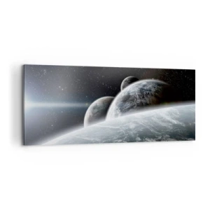 Vászonkép - A szférák kozmikus zenéje - 100x40 cm