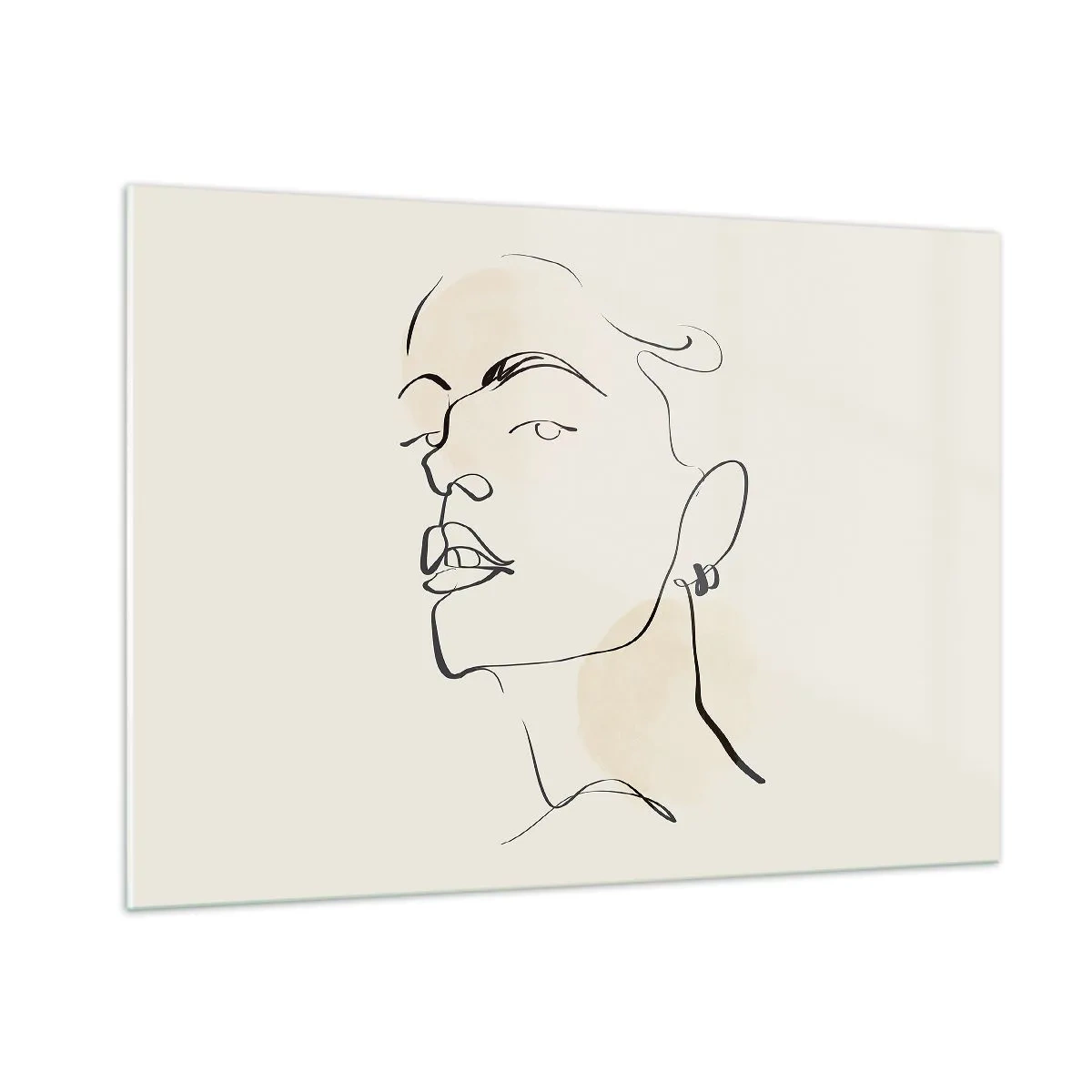 Üveg kép - Büszke tekintet - 100x70 cm