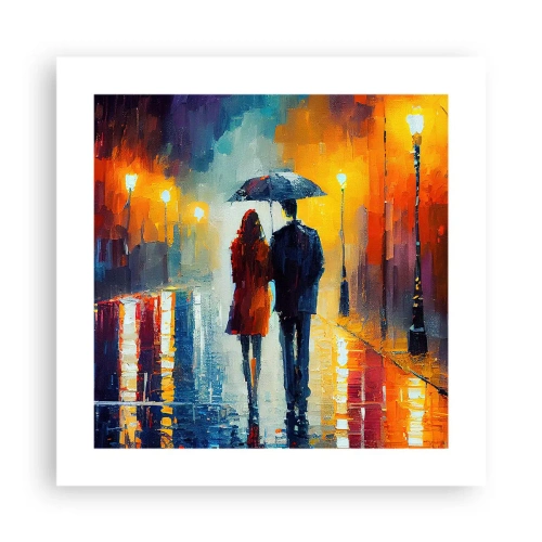 Poszter - Együtt - egy színes éjszaka - 40x40 cm