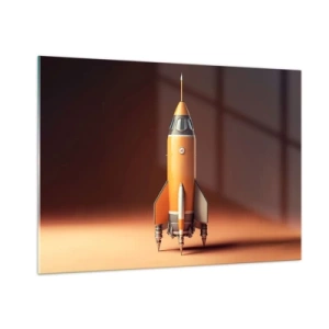 Üveg kép - Egy álommal kezdődik - 100x70 cm