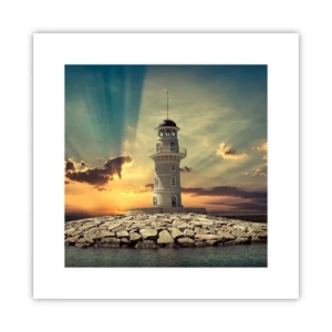 Poszter - Fény - Jóság - Szépség - 30x30 cm