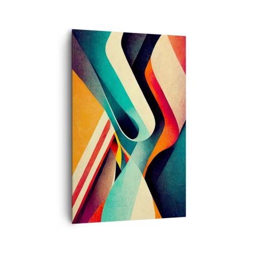 Vászonkép - Intenzív kompozíció - 80x120 cm