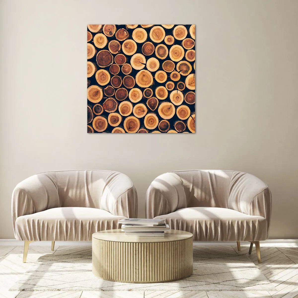 Üveg kép - Hány évesnek nézek ki? - 30x30 cm