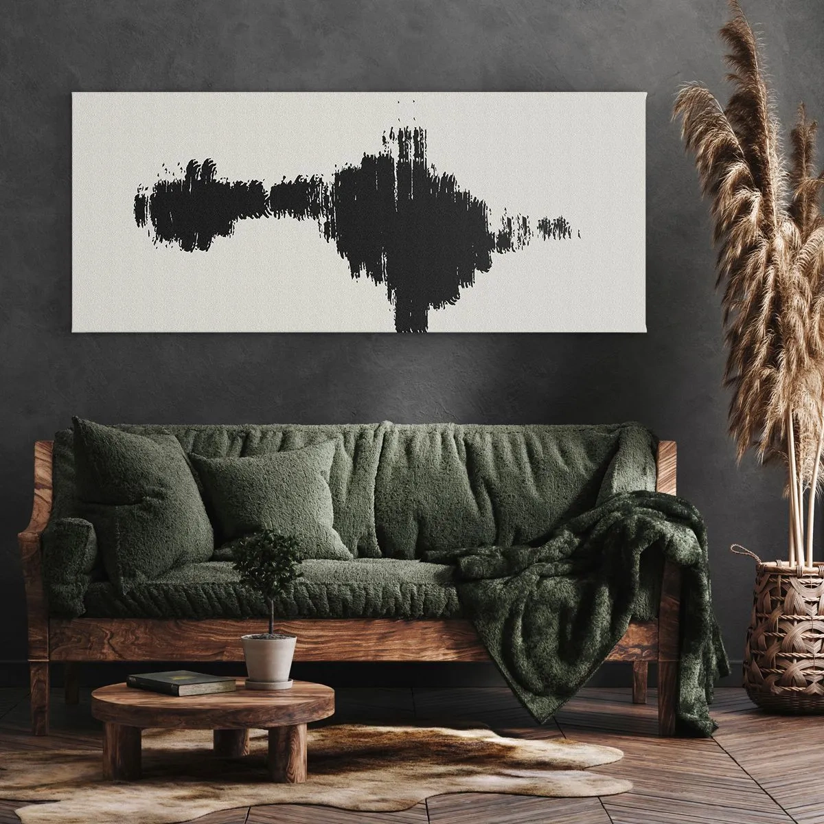 Vászonkép - A képzelet rezgései - 90x30 cm