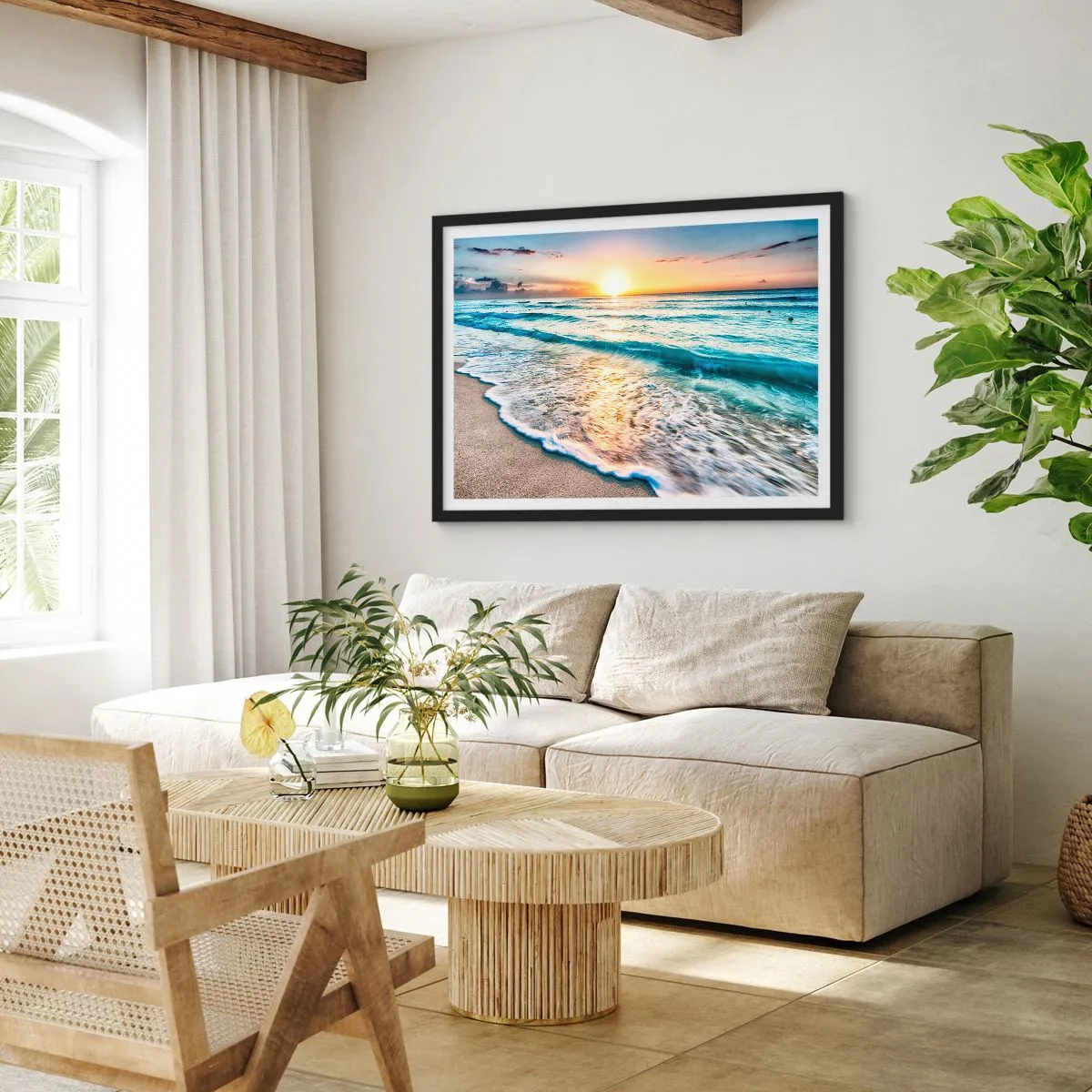 Poszter fehér keretben - Érdemes megnézni - 70x50 cm