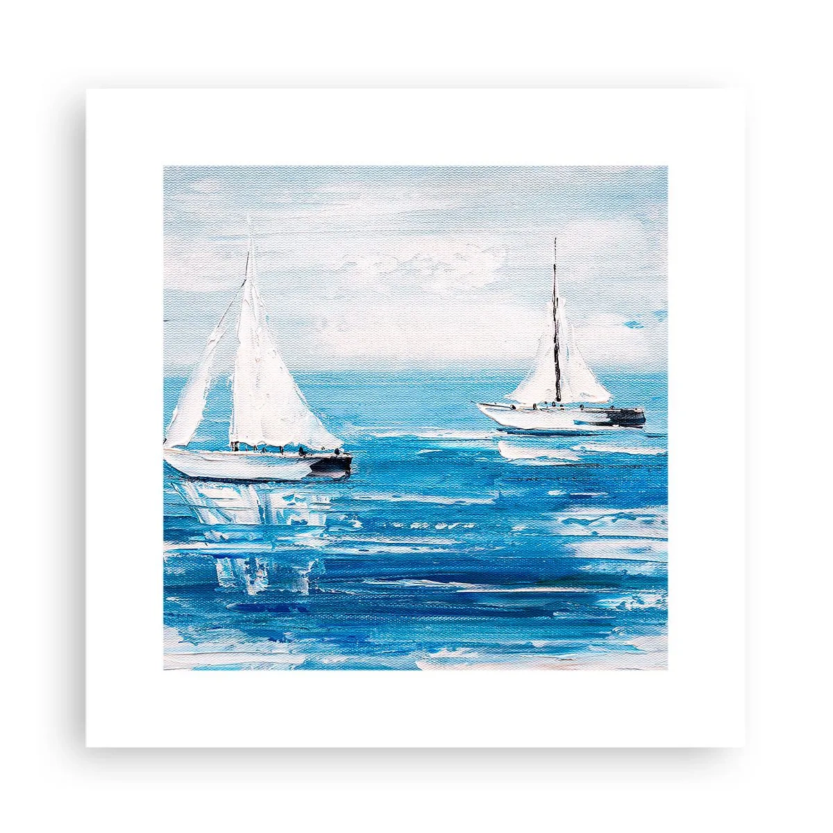 Poszter - Egy barátoddal az oldaladon - 30x30 cm