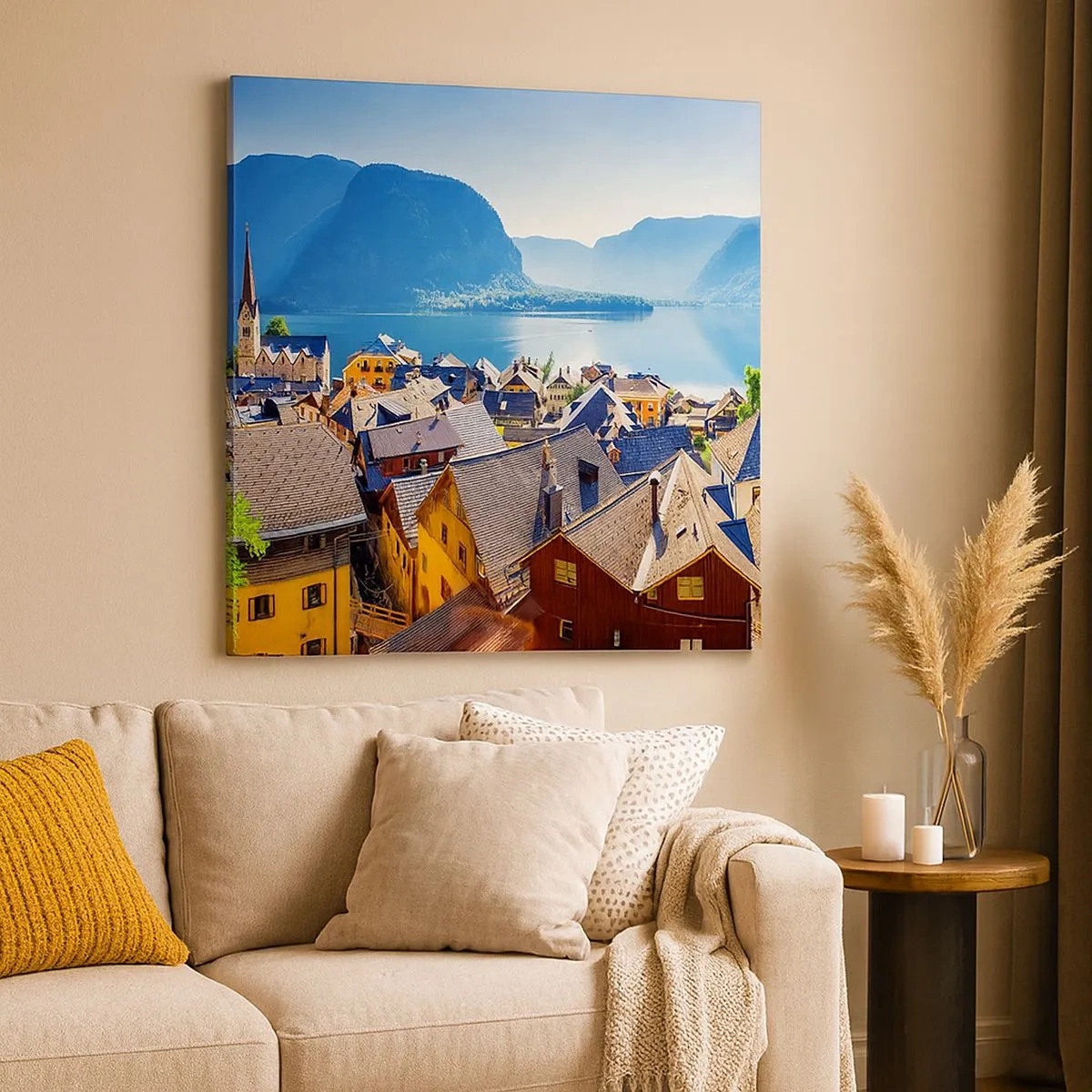 Vászonkép - Nem is lehetne festőibb - 30x30 cm