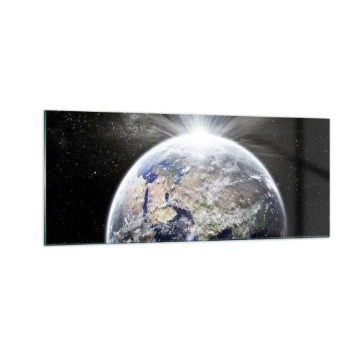 Üveg kép - Teljes pompájában - 100x40 cm