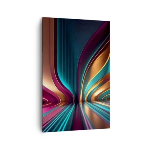 Vászonkép - A fény építészete - 80x120 cm