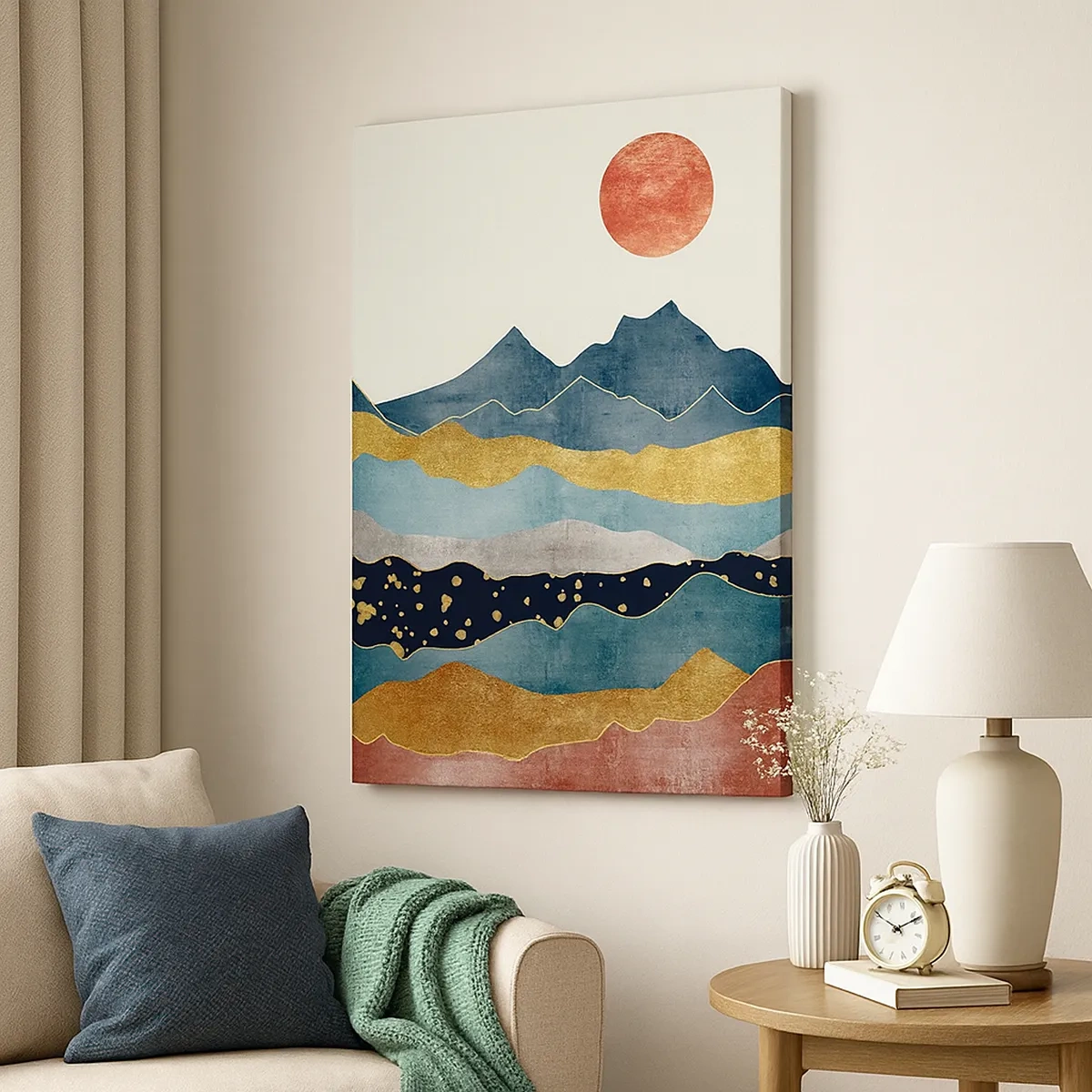 Vászonkép - A világ keresztmetszete - 50x70 cm