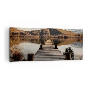 Vászonkép - Táj a csendben - 120x50 cm