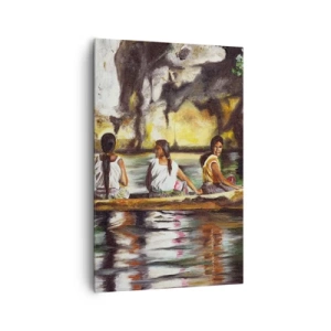 Vászonkép - Egy polinéz paradicsomban - 80x120 cm