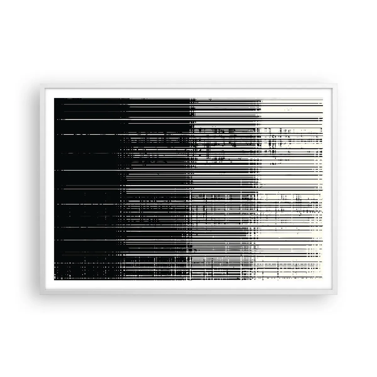 Poszter fekete keretben - Hullámok és rezgések - 100x70 cm