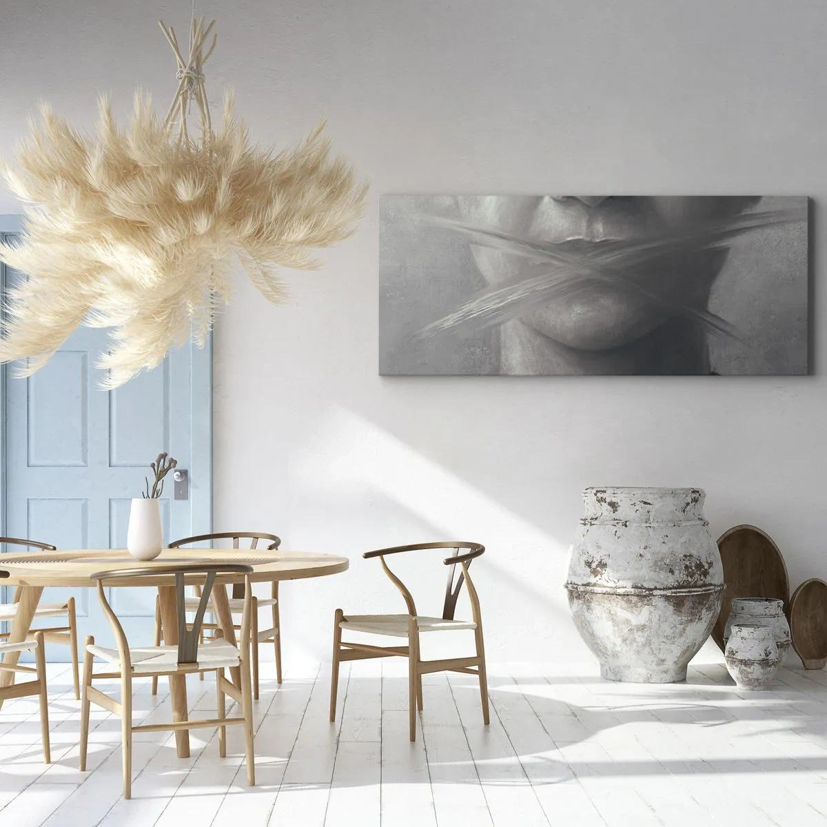 Vászonkép - Szó nélkül - 120x50 cm