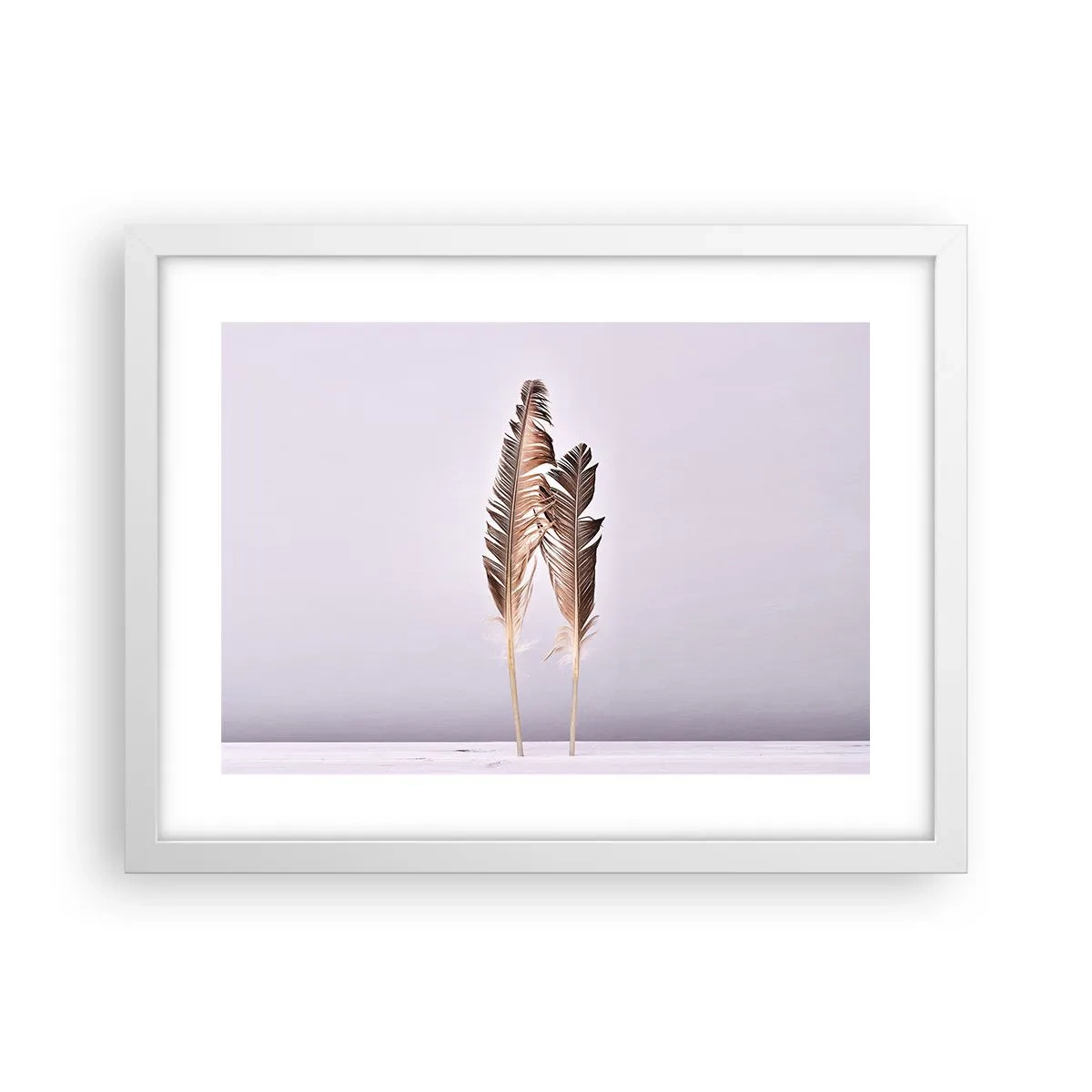 Poszter fekete keretben - A semmi ellen - 40x30 cm