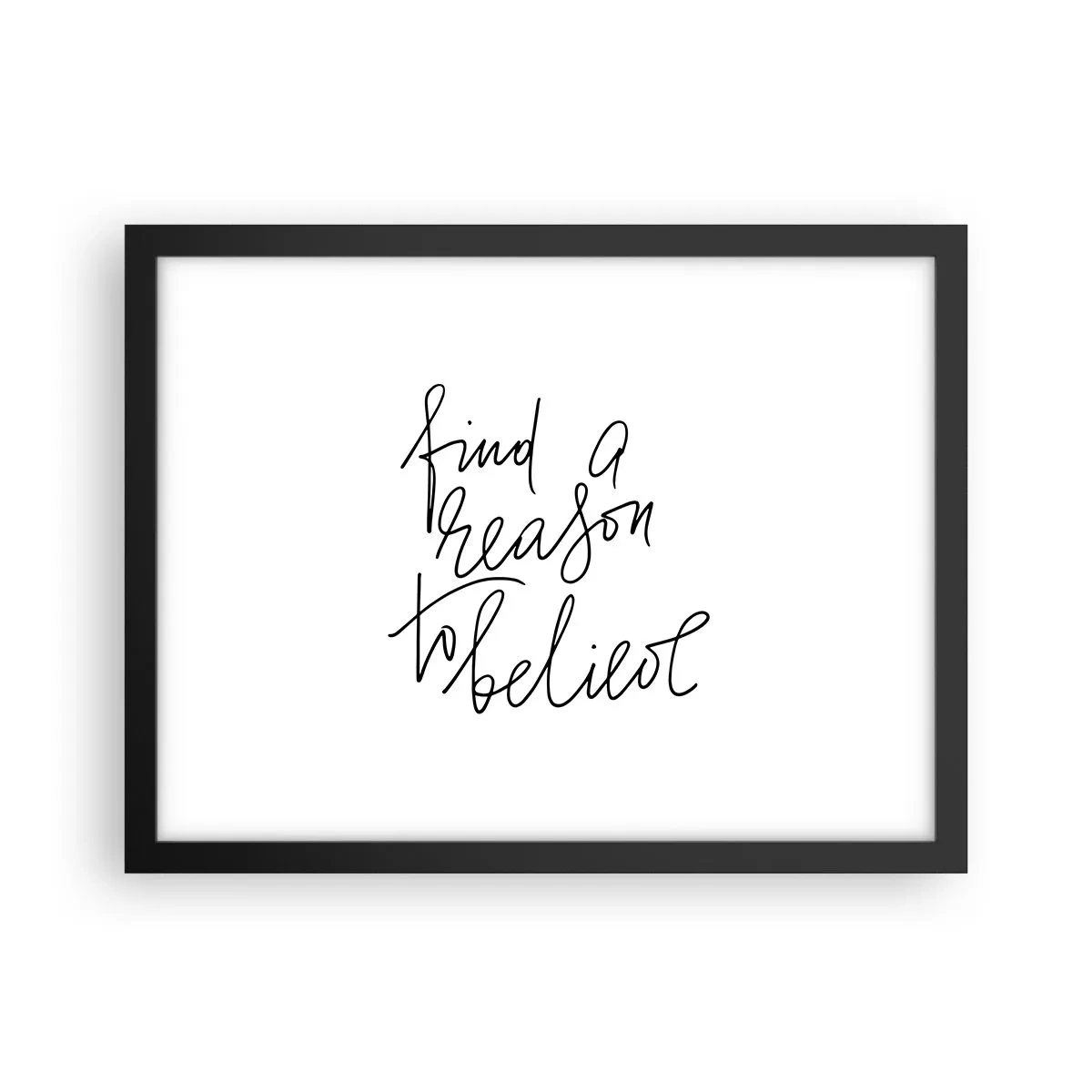 Poszter fehér keretben - Ez lehetséges - 40x30 cm