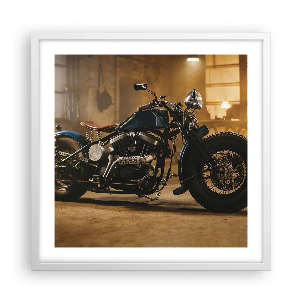 Poszter fekete keretben - Megtehetek mindent - 50x50 cm