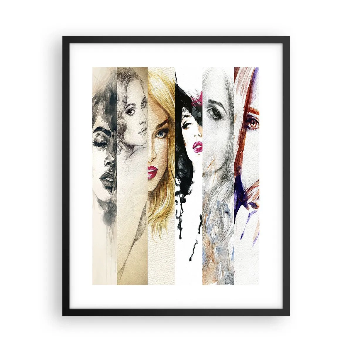 Poszter fehér keretben - És ez mindig TE  - 40x50 cm