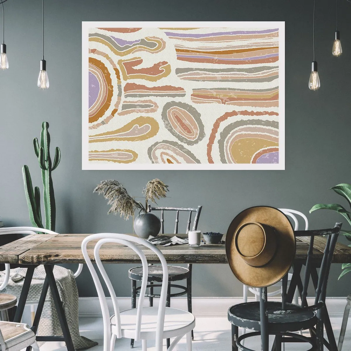 Poszter - Színes keresztmetszetek - 50x40 cm