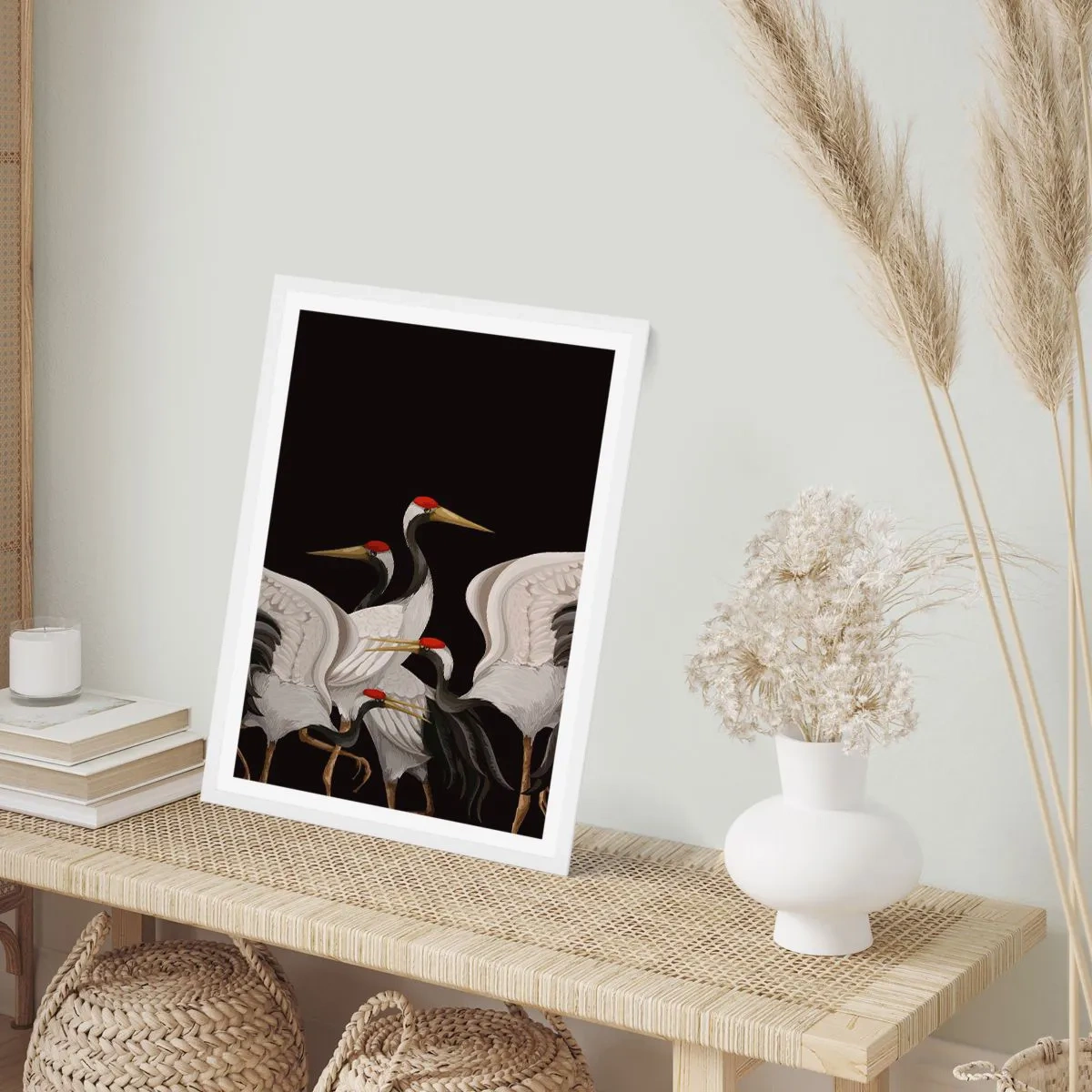 Poszter fekete keretben - Madádolgok - 30x40 cm