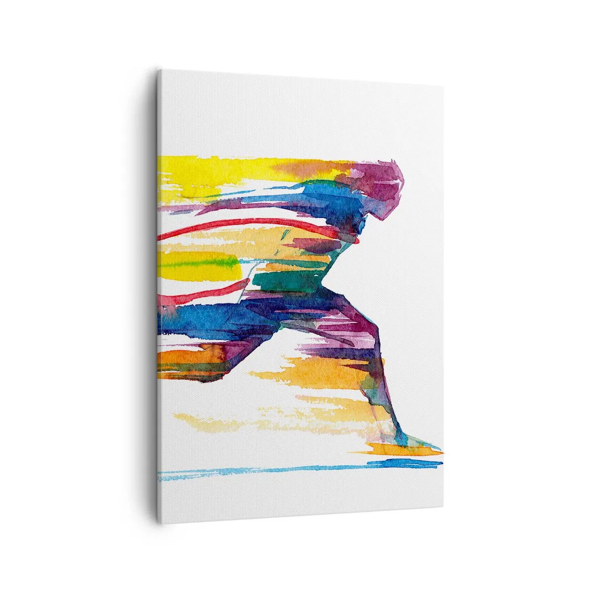 Vászonkép - Futás a szivárványon - 50x70 cm