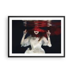 Poszter fehér keretben - Furi(fele)ség - 70x50 cm