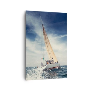 Vászonkép - Nem érnek utol! - 80x120 cm